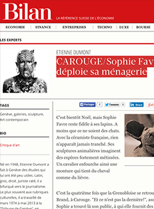 Article Etienne Dumont pour Bilan.ch