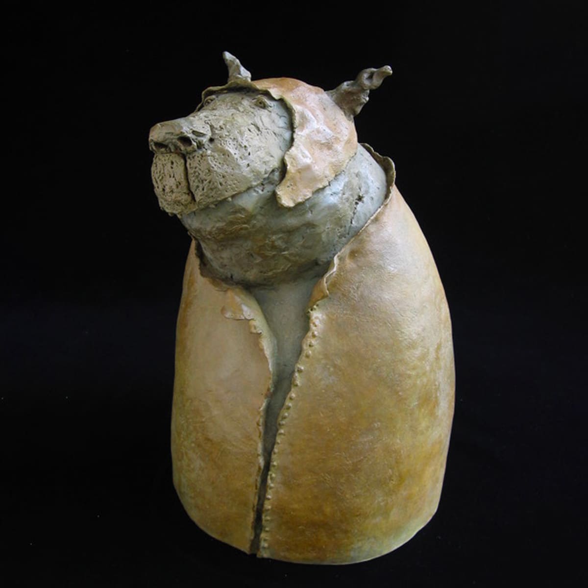 Le Loup - Bronze  de Sophie Favre