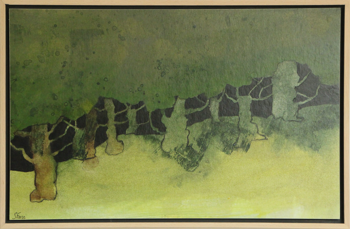 La clairière - Peinture  de Sophie Favre
