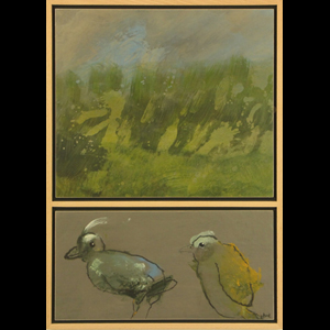 2 oiseaux / Diptyque