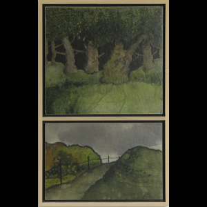 Le chemain dans la forêt / diptyque