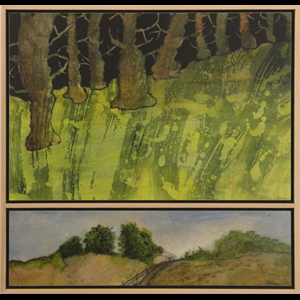 Le chemin et la foret / Diptyque