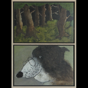 Le loup dans la forêt / Diptyque