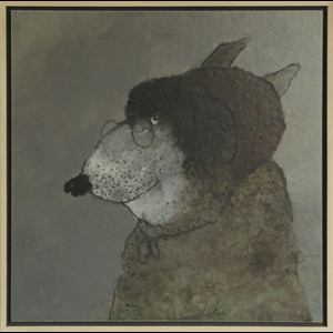 Loup à lunettes