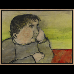 Portrait à la nappe