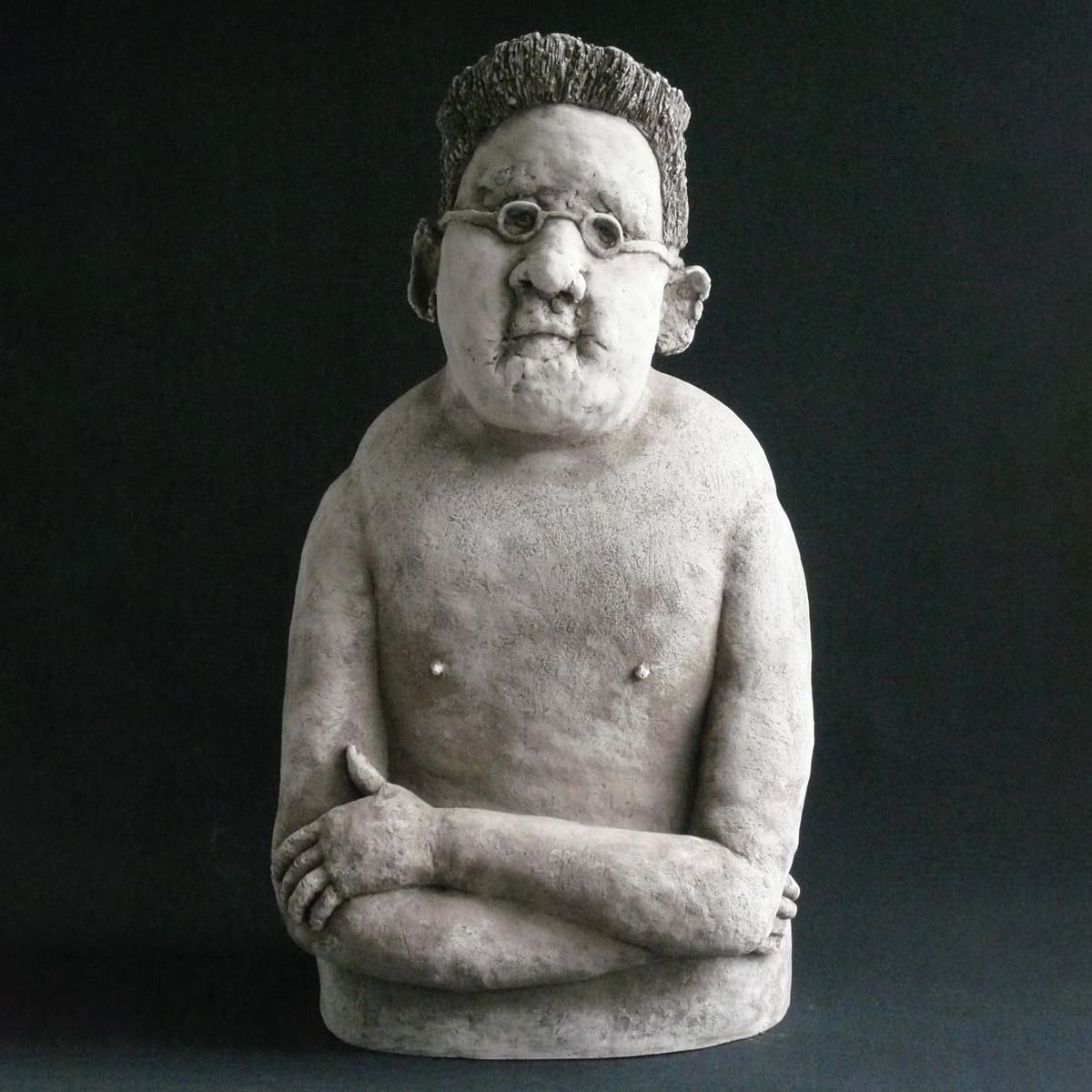 L homme nu - Terrecuite de Sophie Favre