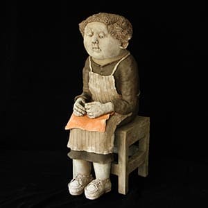 La dame au petits pois